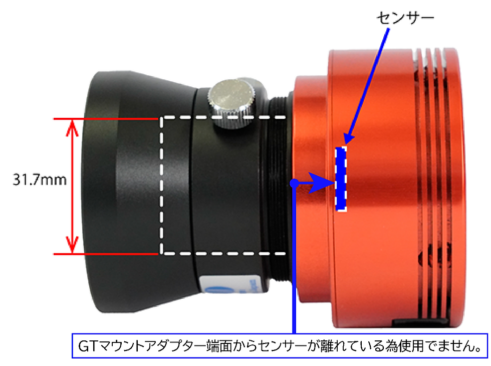 Thumbnail: タカハシ　ファインダー型ガイド用小型望遠鏡 GT-50【お取り寄せ】