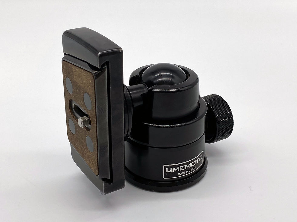 サムネイル： 【中古品】梅本製作所 クイックシュー直結専用自由雲台 SL-60AZD＋SG-80セット