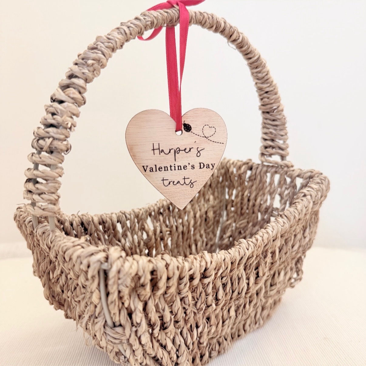 Valentines day Treat Box Gift Tags Personalised