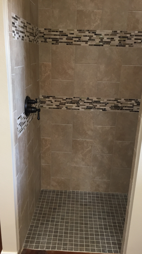 Black Family - New Walk In Shower