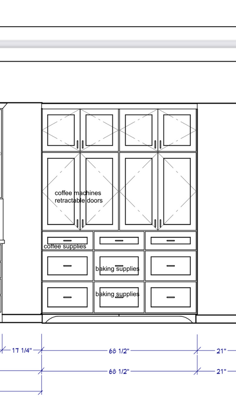 Cobler Family - Butler Pantry 3D Cad Design