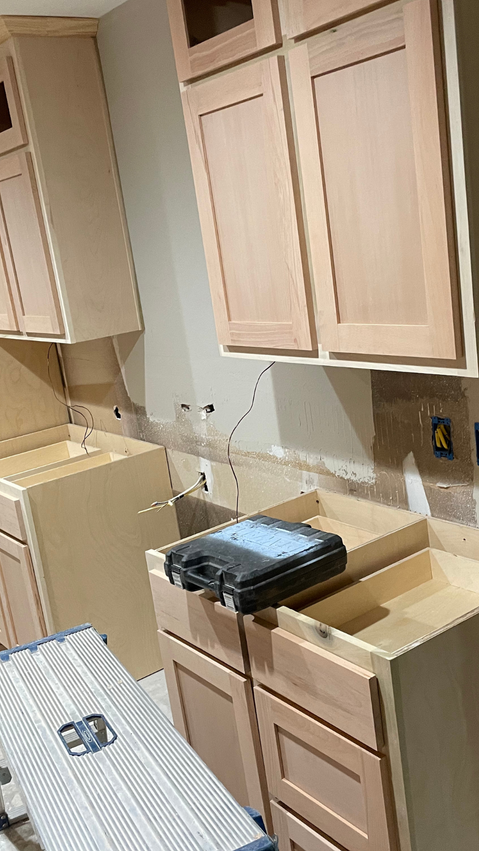 Bucheit Family - New Kitchen Cabinets Set