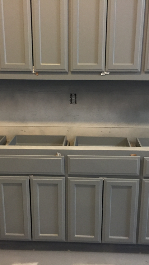 Fabian Family - New Cabinets Painted