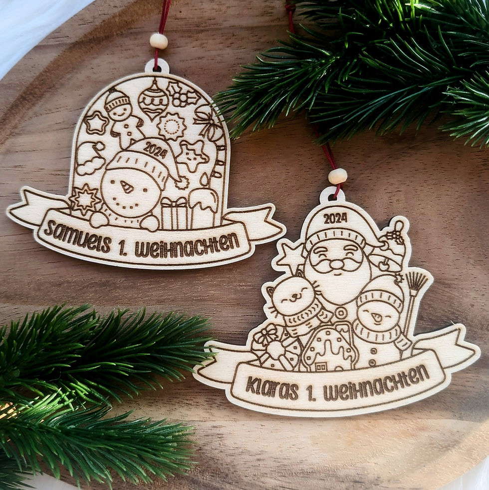 Babys 1. Weihnachten - Anhänger