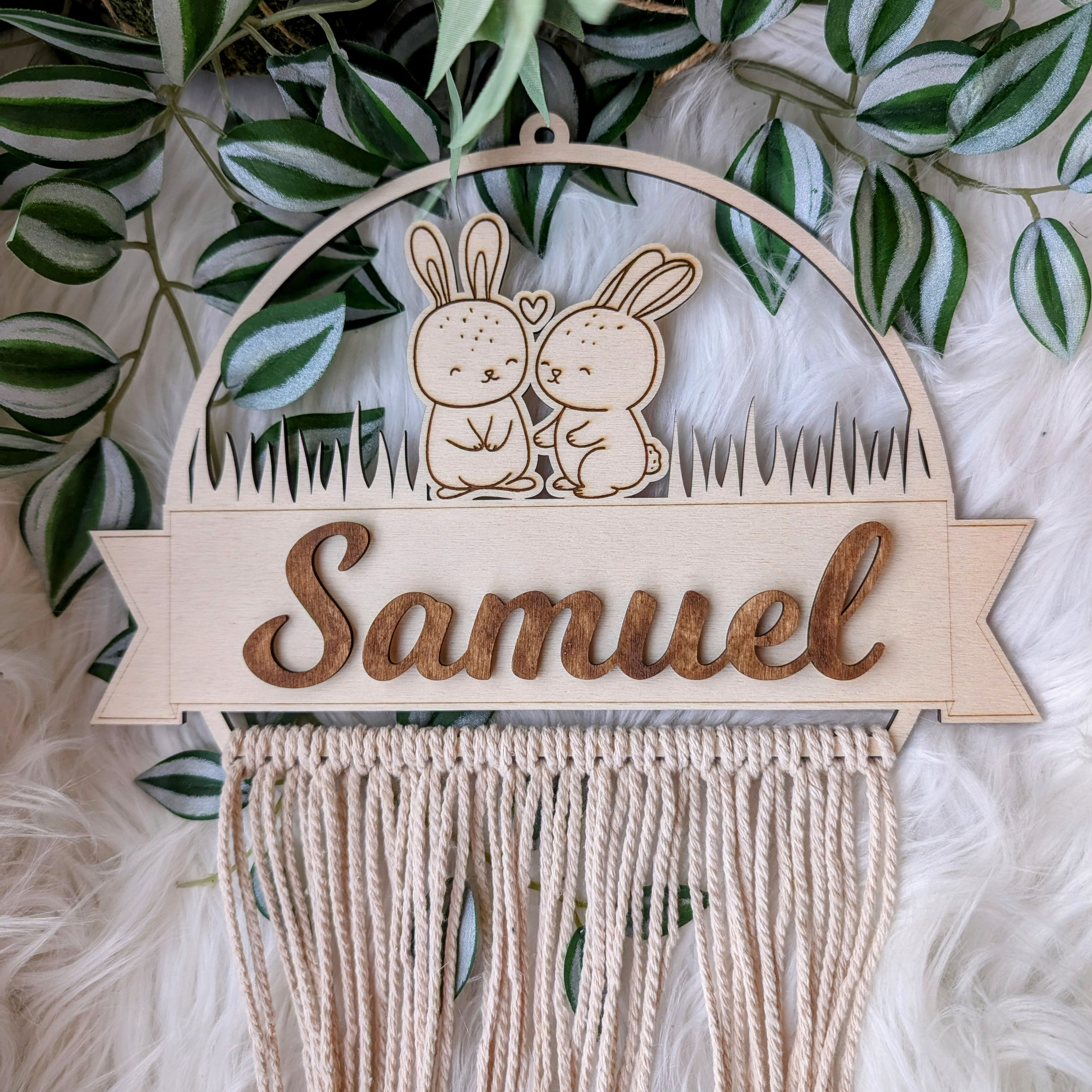 Wandbehang "Kaninchen"