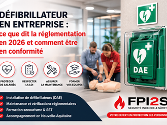 Défibrillateur en entreprise : comprendre la réglementation 2026 et assurer la conformité de votre établissement