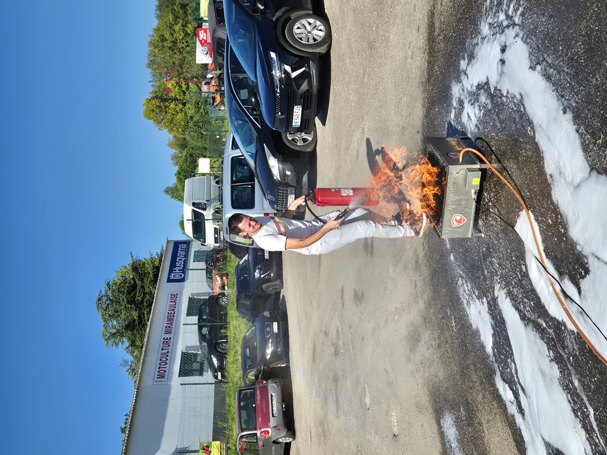 Formation incendie en entreprise à Bordeaux avec FPI2S