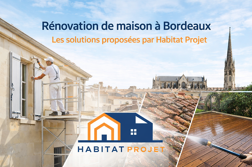 Rénovation de maison à Bordeaux par Habitat Projet
