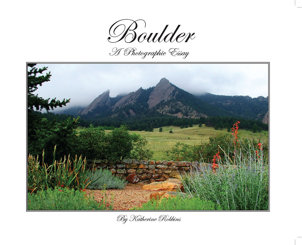 BOULDER A Photographic Essay