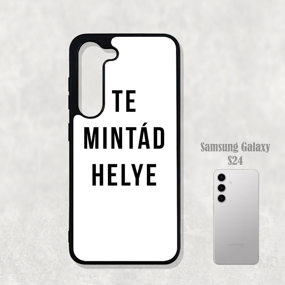 Samsung Galaxy S24 egyedi telefontok