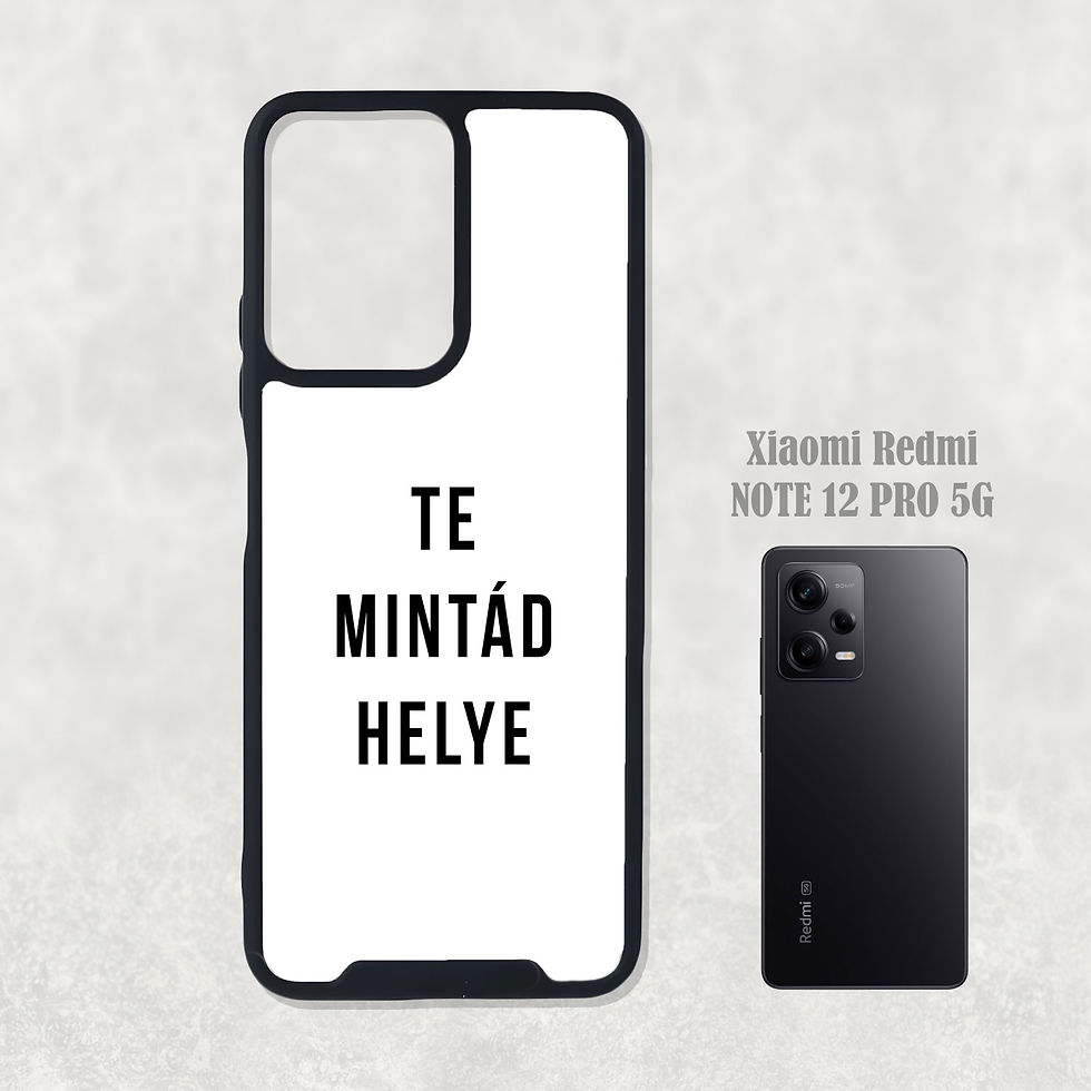 Xiaomi Redmi Note 12 Pro 5G egyedi telefontok