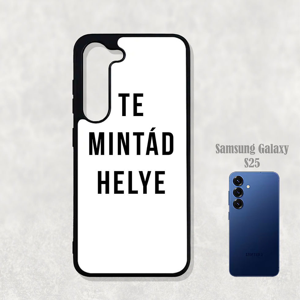 Samsung Galaxy S25 egyedi telefontok
