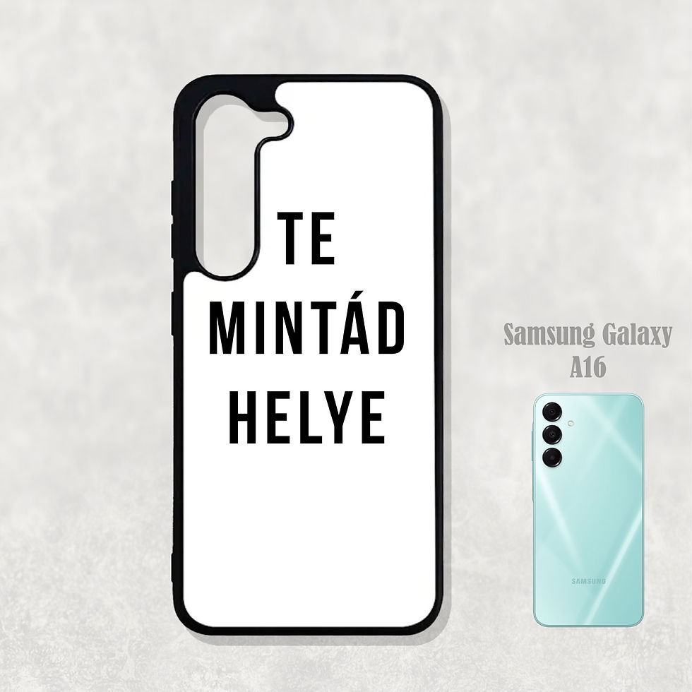 Samsung Galaxy A16 egyedi telefontok