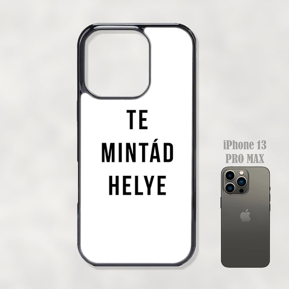 iPhone 13 Pro Max egyedi telefontok