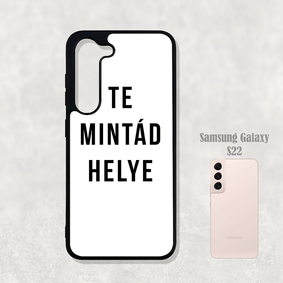 Samsung Galaxy S22 egyedi telefontok