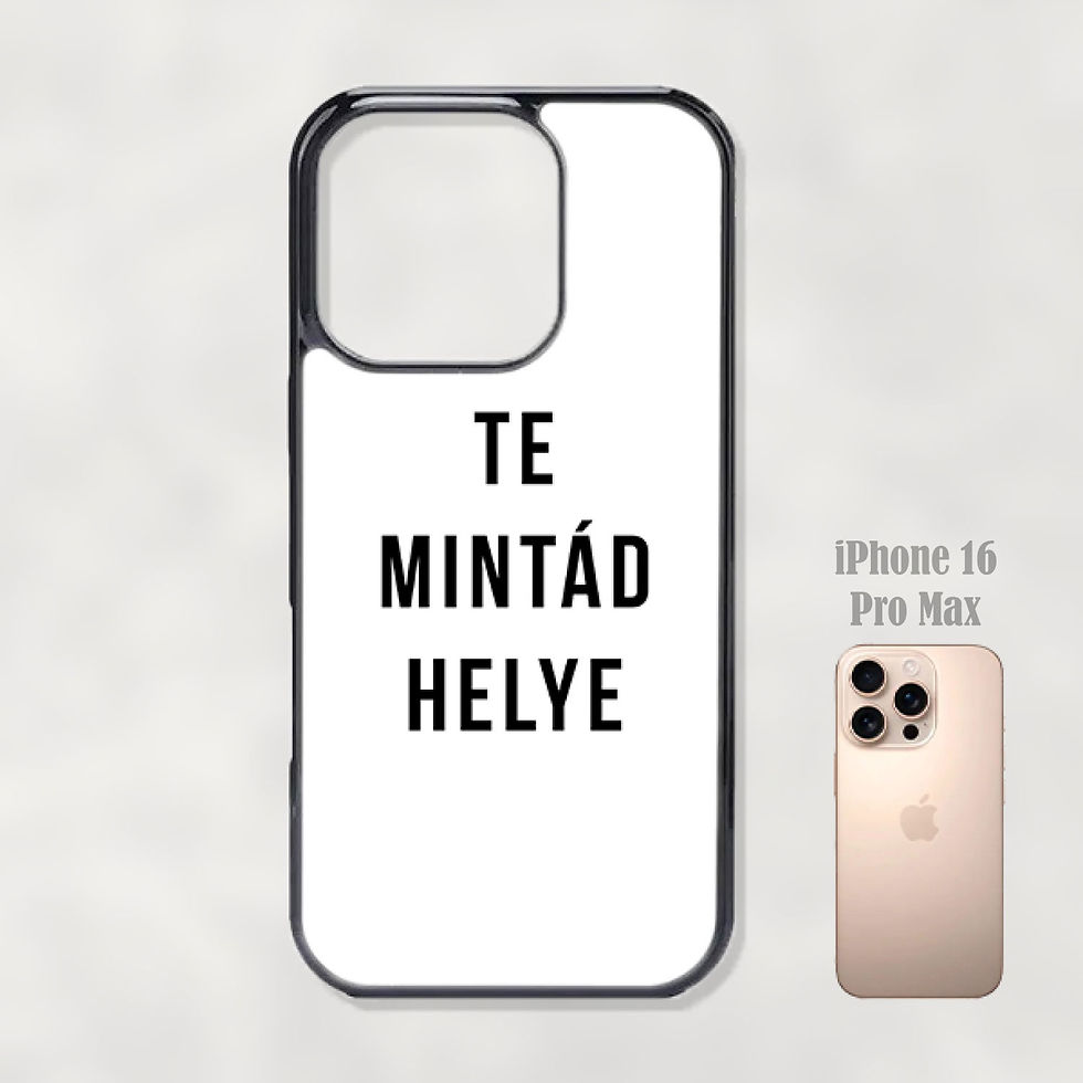 iPhone 16 Pro Max egyedi telefontok