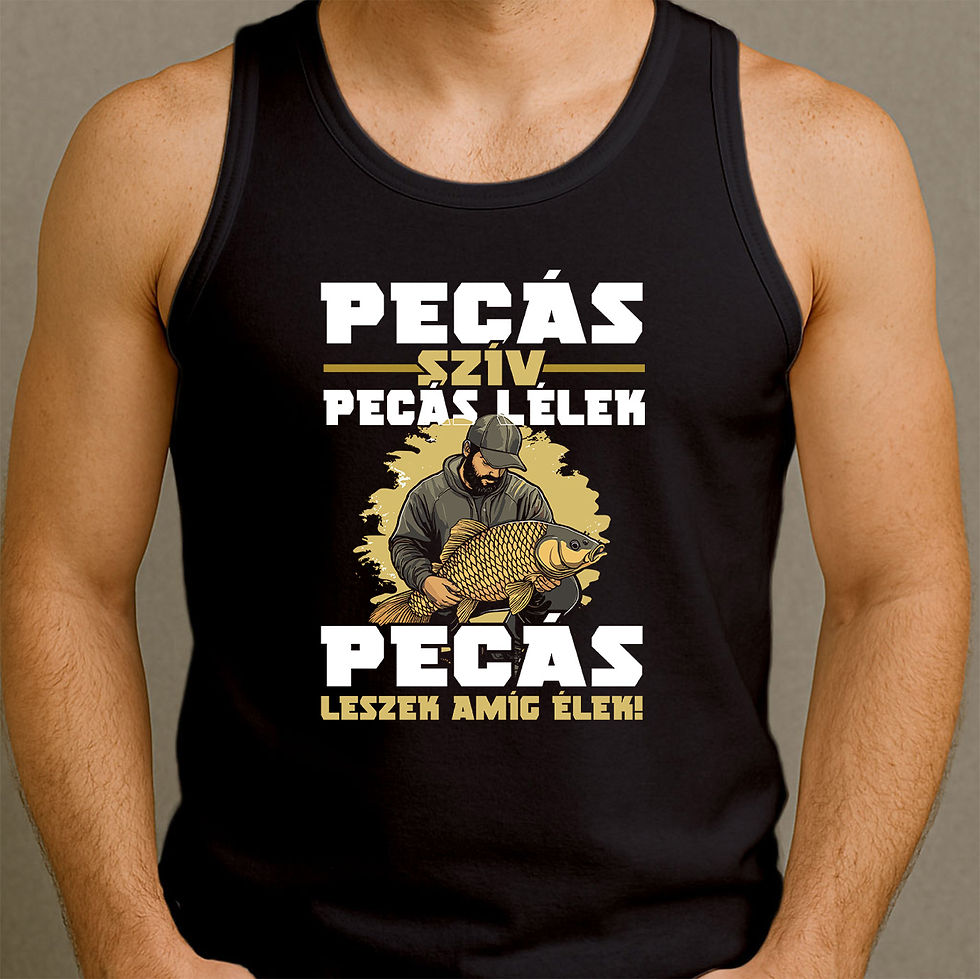 Pecás szív fehér felirat