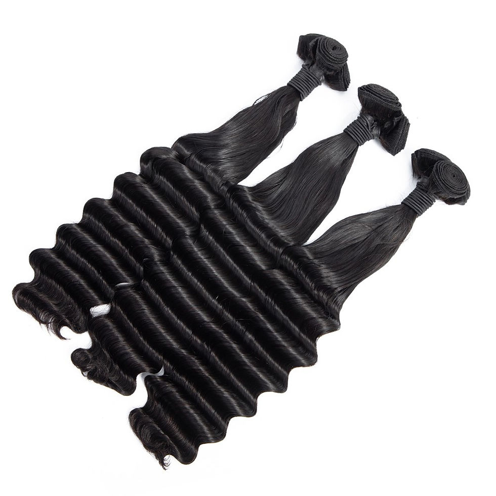 Miniatura: Bone Straight Bundles + Closure