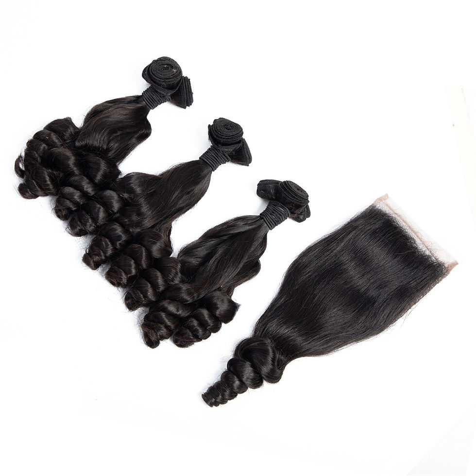 Miniature : Bone Straight Bundles + Closure