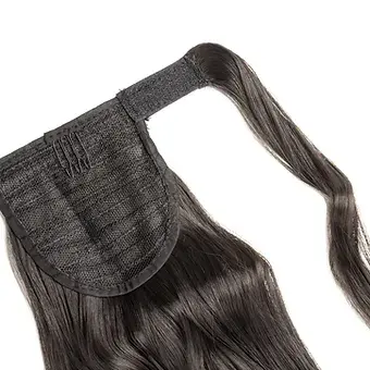 Tie with a Deepwave Curly Ponytail