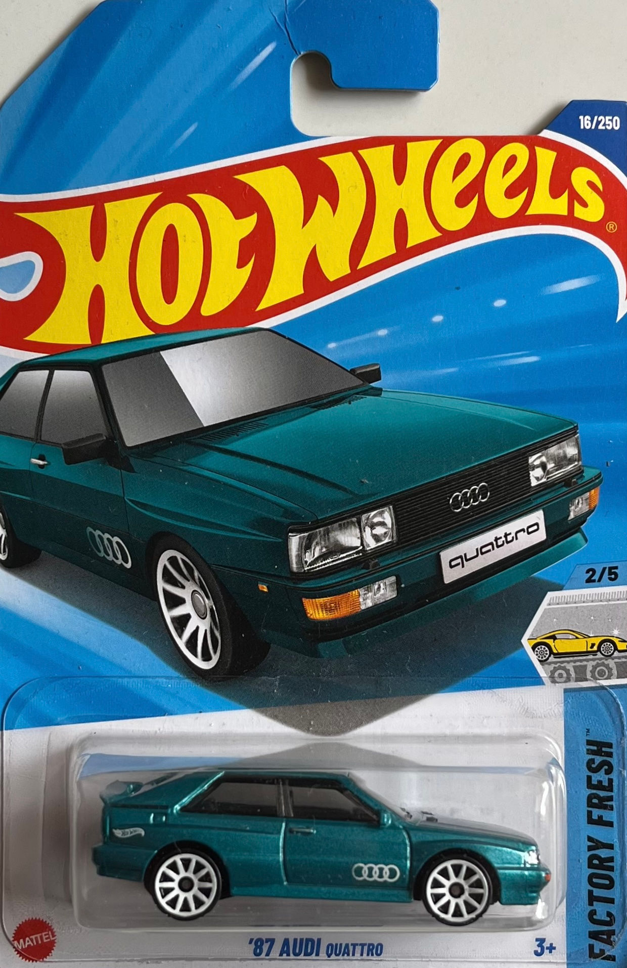 Audi Quattro hotwheels mainlines