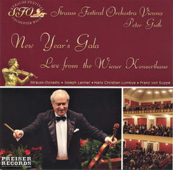 CD 2011 New Year's Gala, PREISER RECORDS Vienna, Strauss Festival Orchestra Vienna