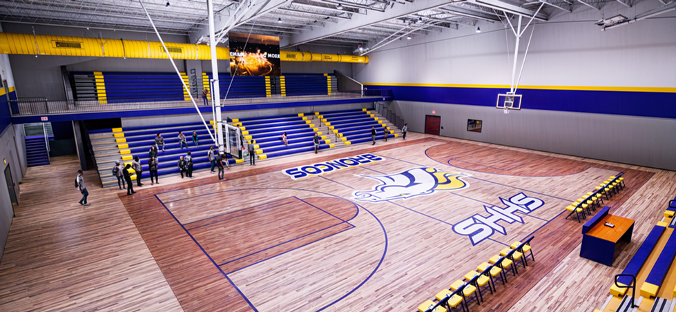 School Gym Rendering