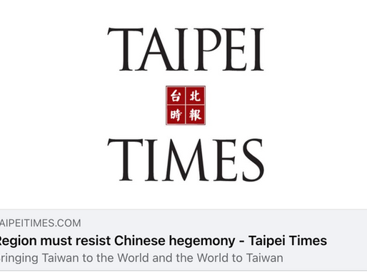 Region must resist Chinese hegemony