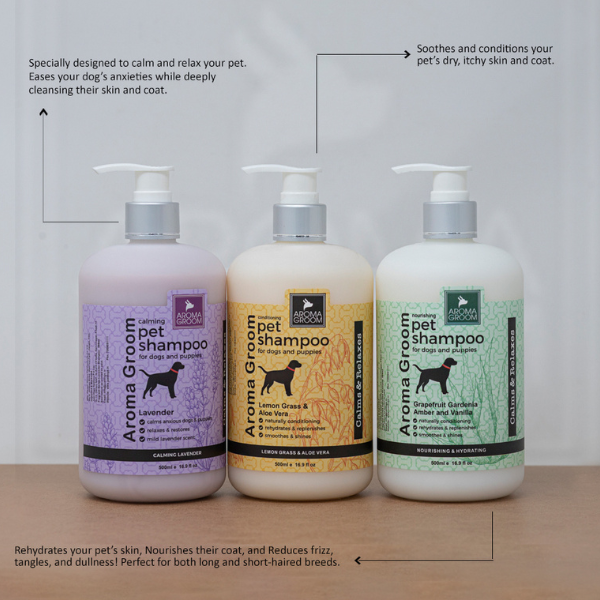 Thumbnail: Aroma Groom Nourishing Shampoo - Lavender