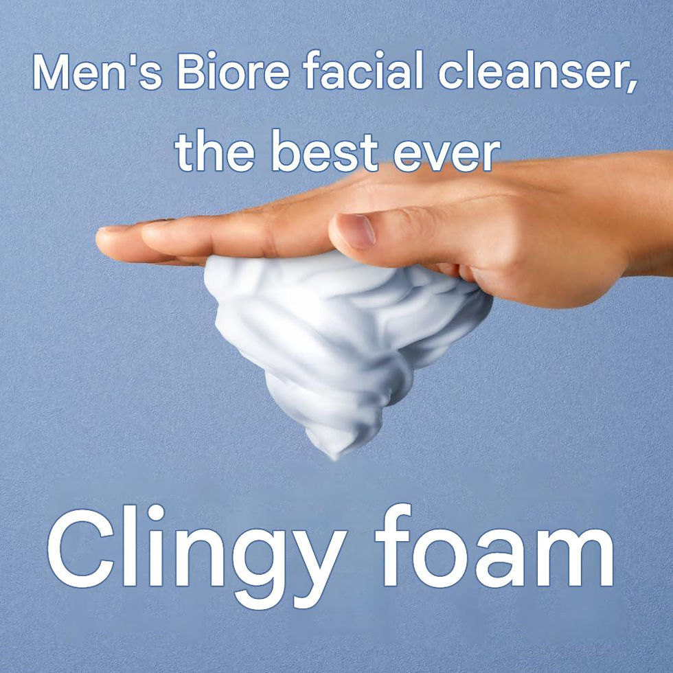 Miniatura: Biore Men The Face Foam Facial Cleanser Deep Moist (200ml)