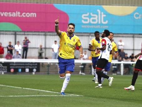 REPORT | WOKING 1-2 WEALDSTONE
