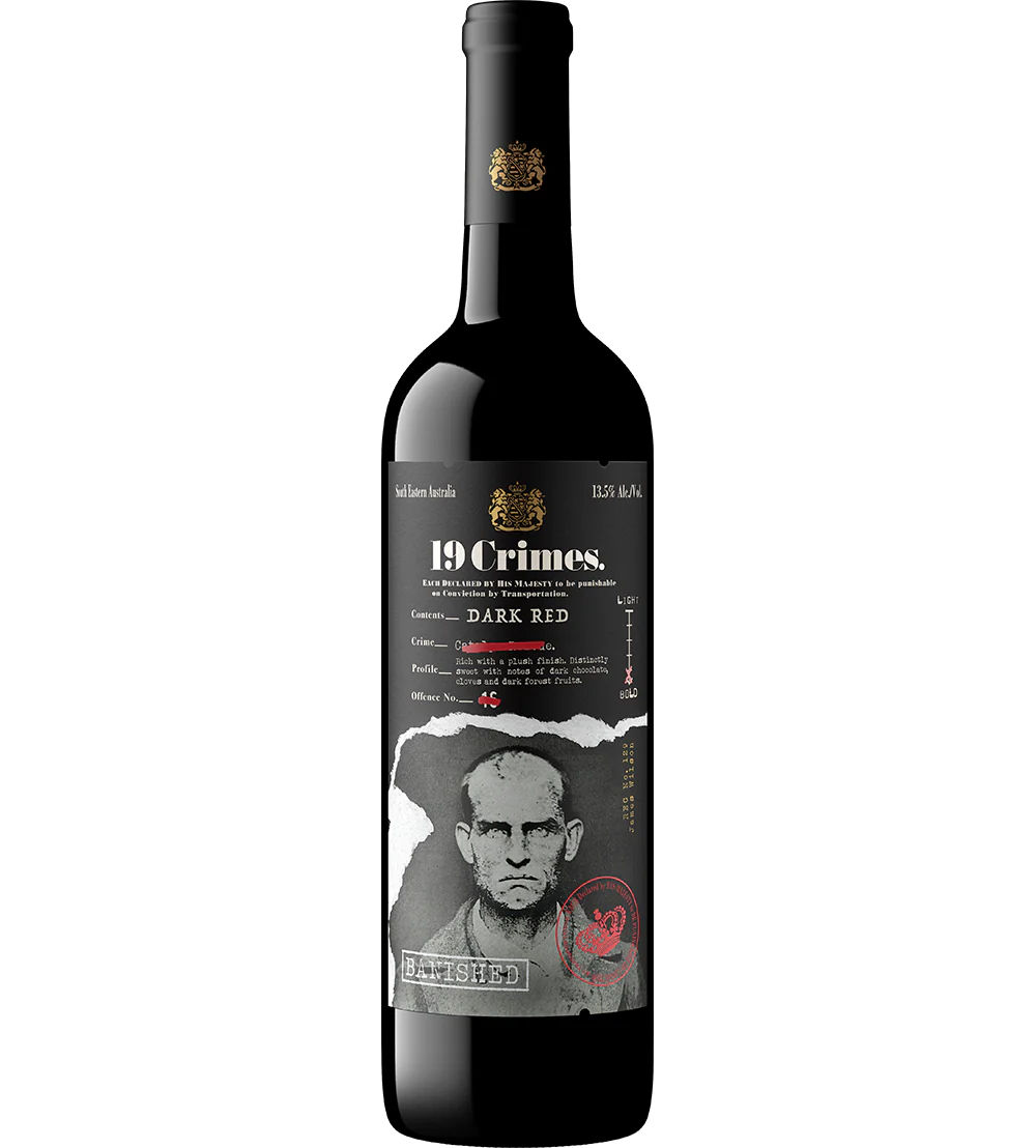 19 Crimes Dark Red (75cl)