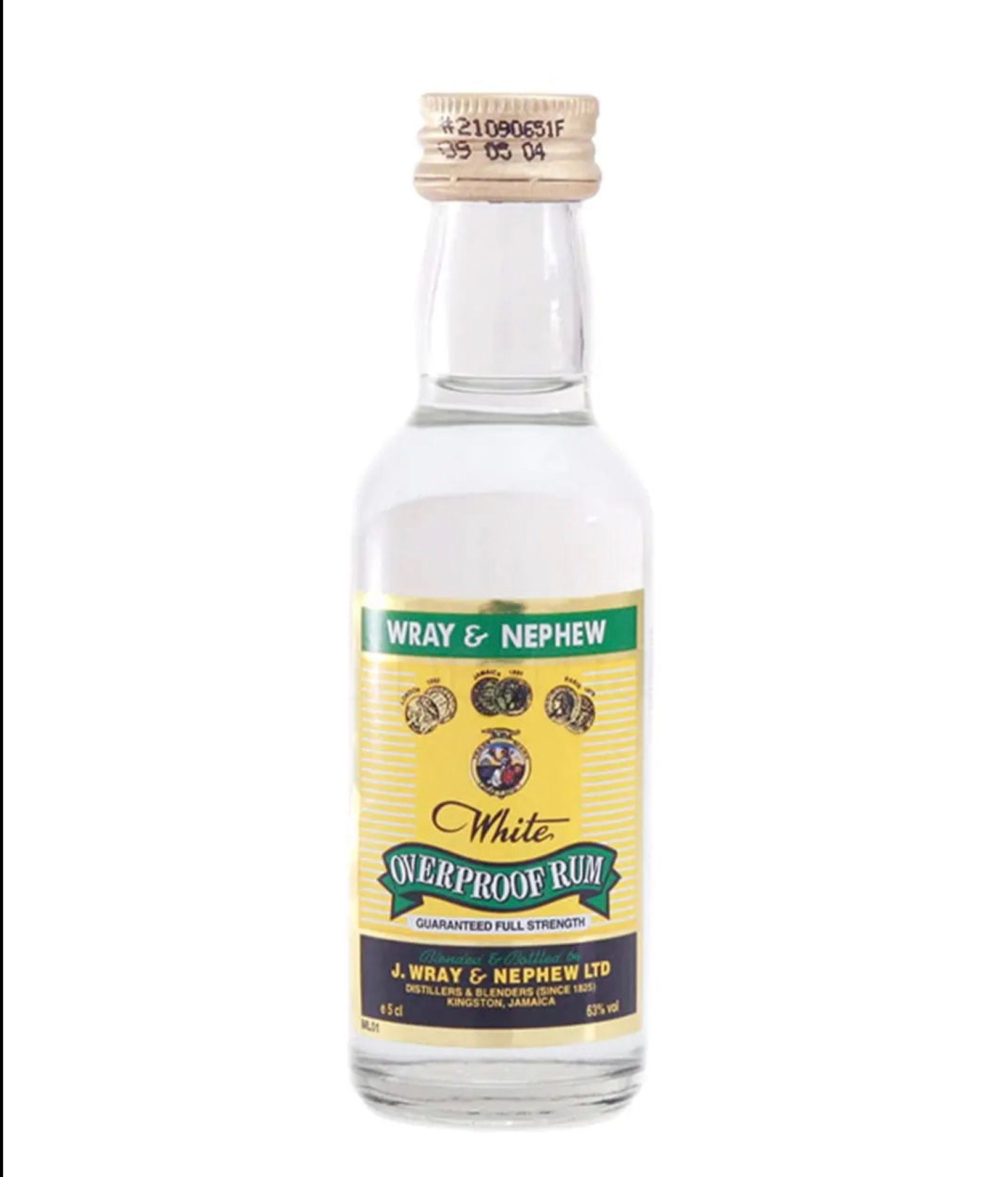 Wray & Nephew White Overproof Rum – 5cl (UK)