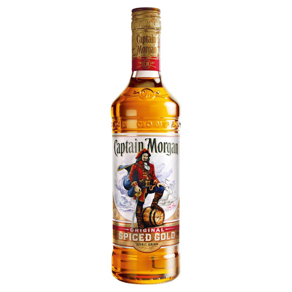 Captain Morgan Original Spiced Rum – 70cl (Standard Bottle)