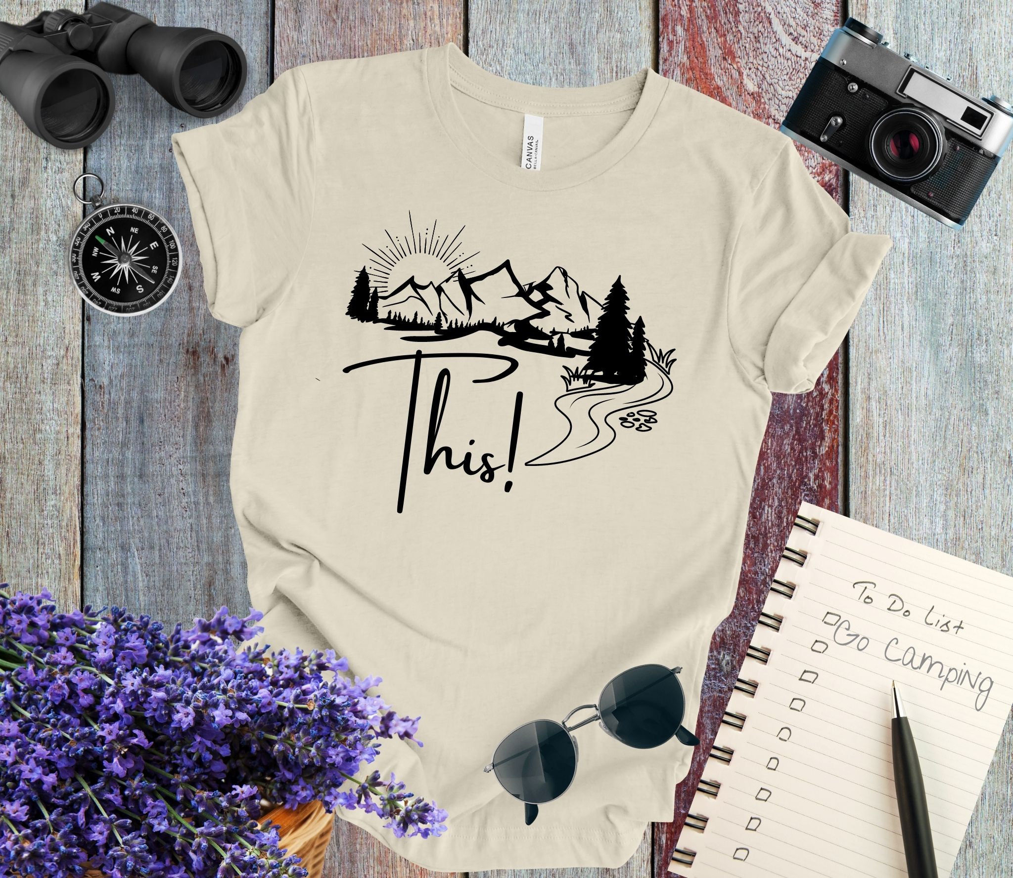 This Nature T-Shirt for Men Nature Lover Shirt for Women Outdoor Tshirt Camping