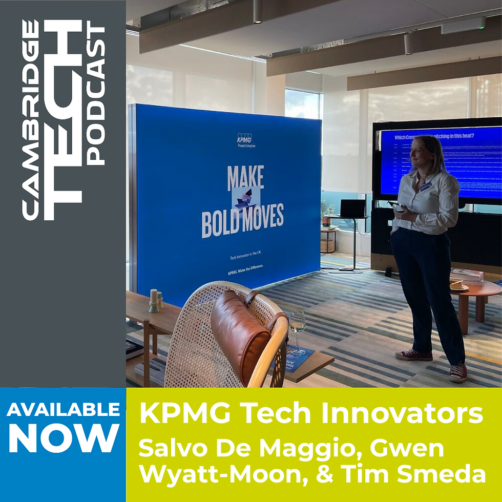 Show Notes 198: Deep Tech Innovation Meets Real Market Demand: Inside KPMG's Tech Innovator Competition