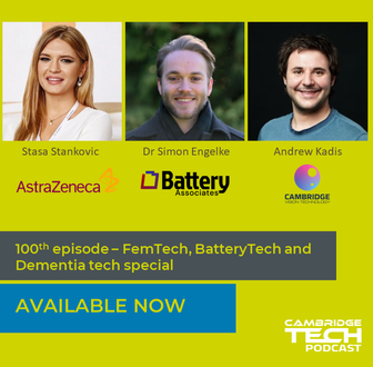 Show Notes 100: 100th episode – FemTech, BatteryTech and Dementia tech special