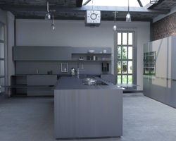 Industrial design kitchen