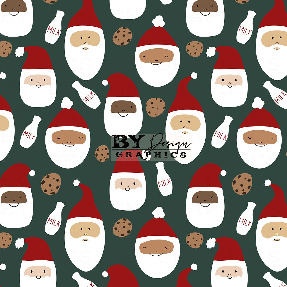 Santas (Green)