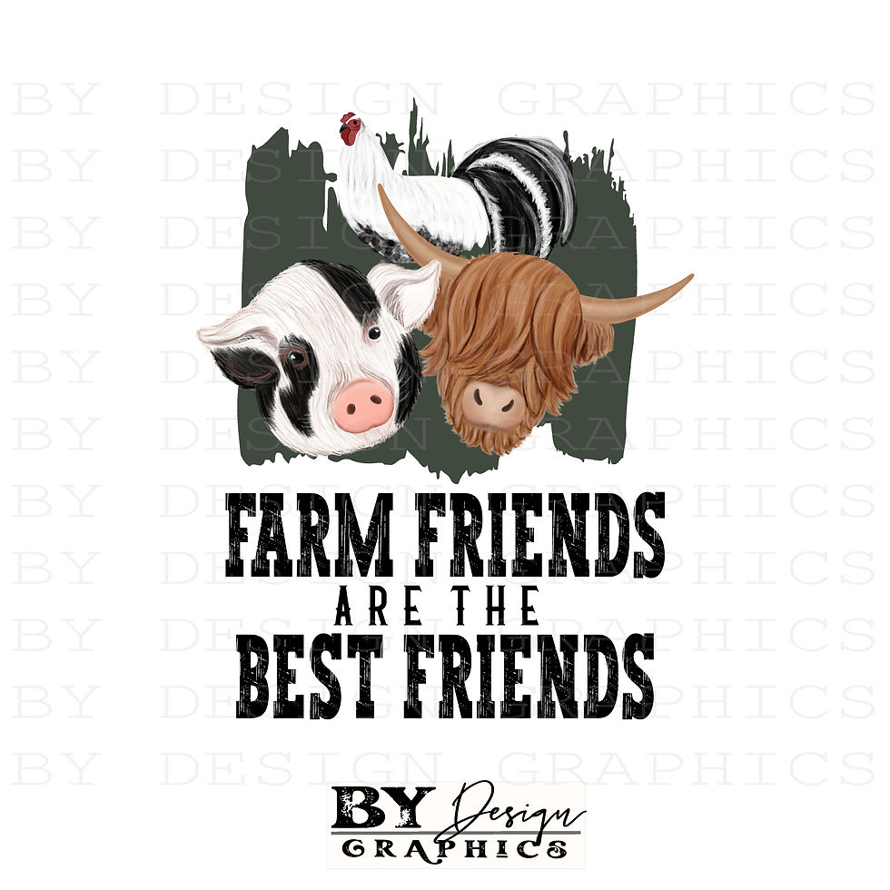 Farm Friends PNG