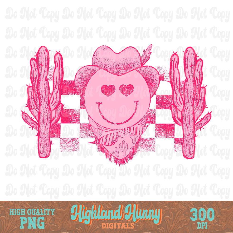 Pink Cowgirl PNG