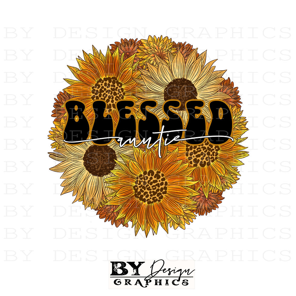 Blessed Auntie PNG