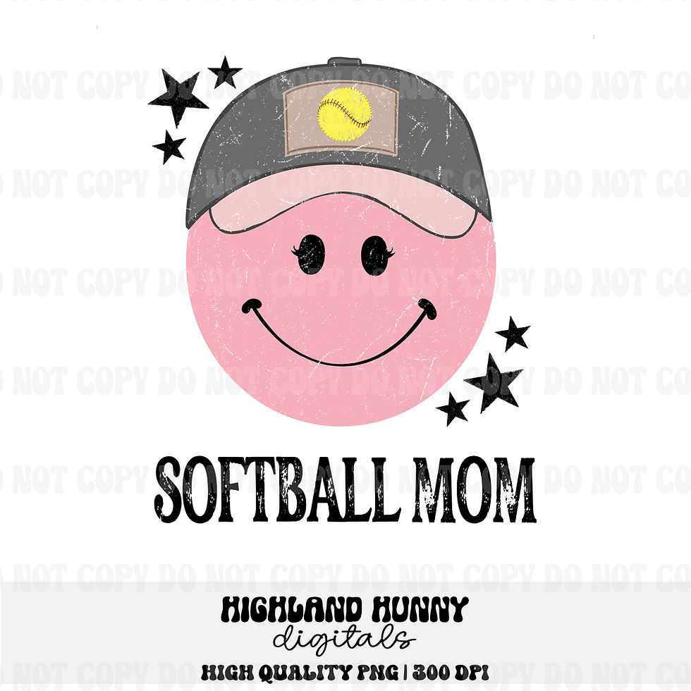Softball Mom PNG