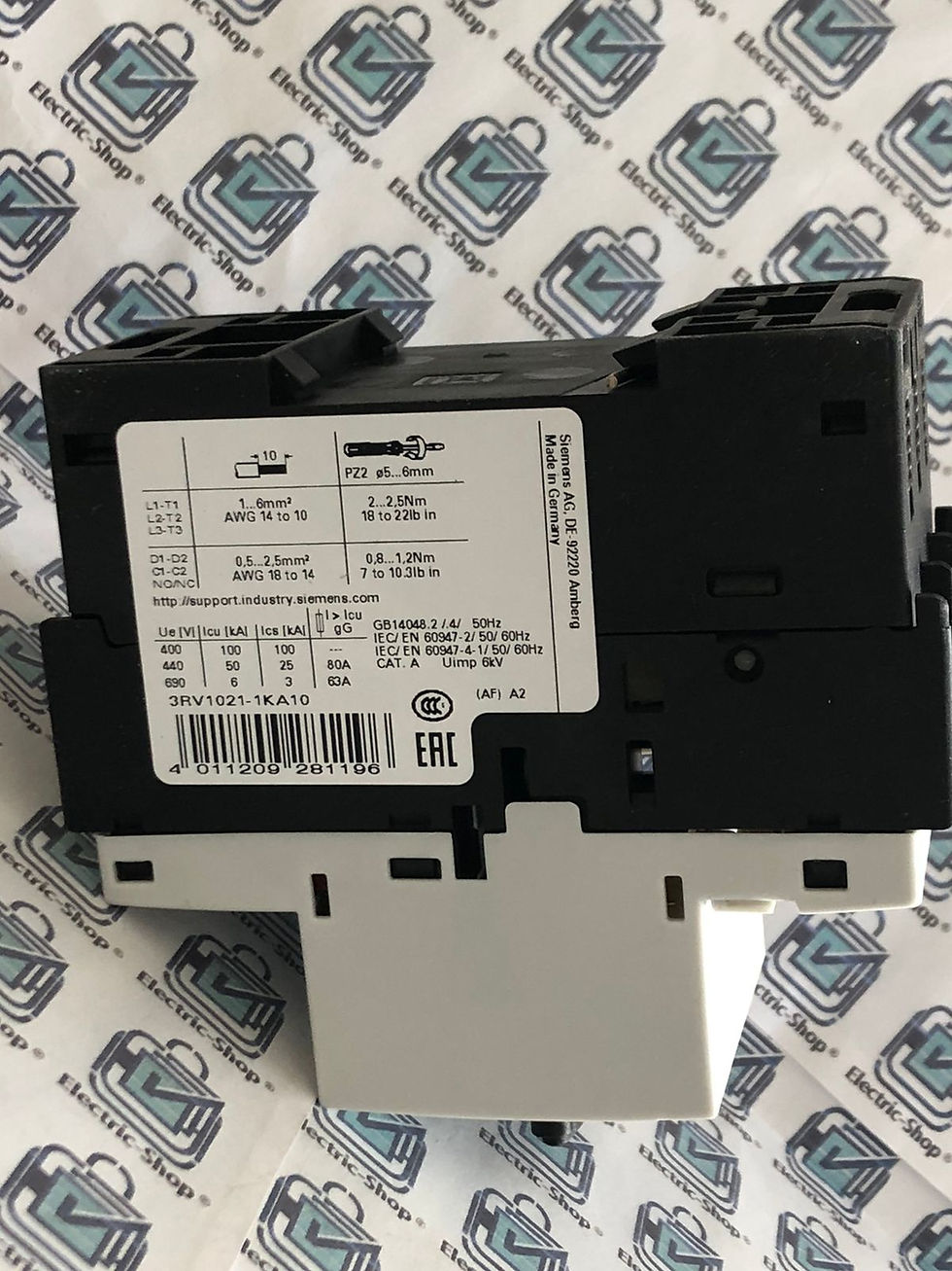 Miniatura: 3RV1021-1KA10 SIEMENS Disyuntor tamaño S0 para protección de motores