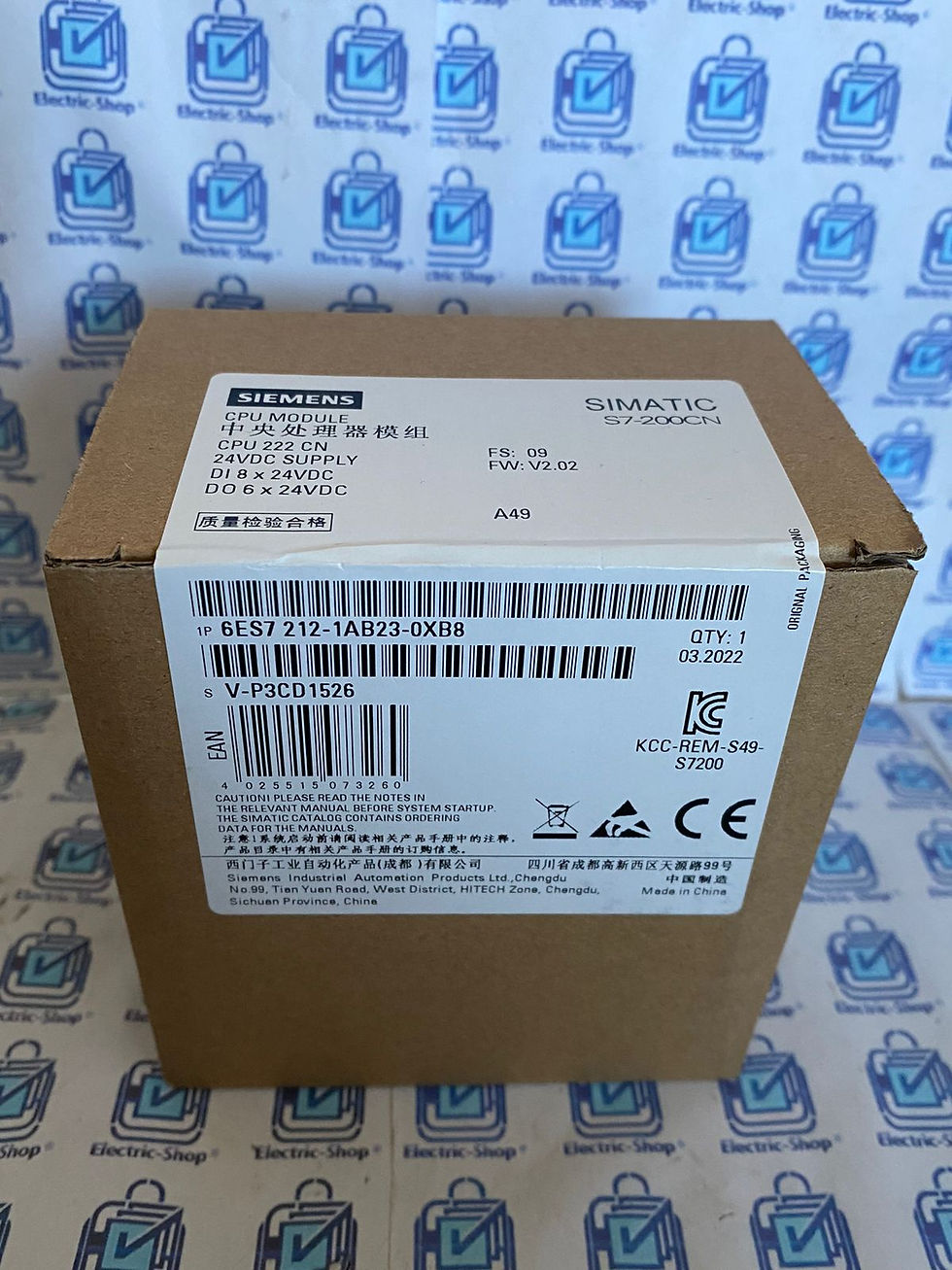 6ES7212-1AB23-0XB8 - SIEMENS SIMATIC S7-200 CPU 222 COMPACT UNIT