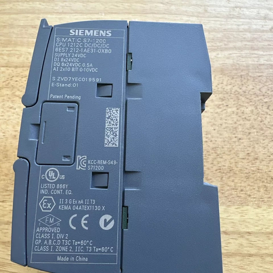6ES7 212-1AE31-0XB0 Siemens simatic S7-1200 CPU1212C 6ES7 212-1AE31-0XB0