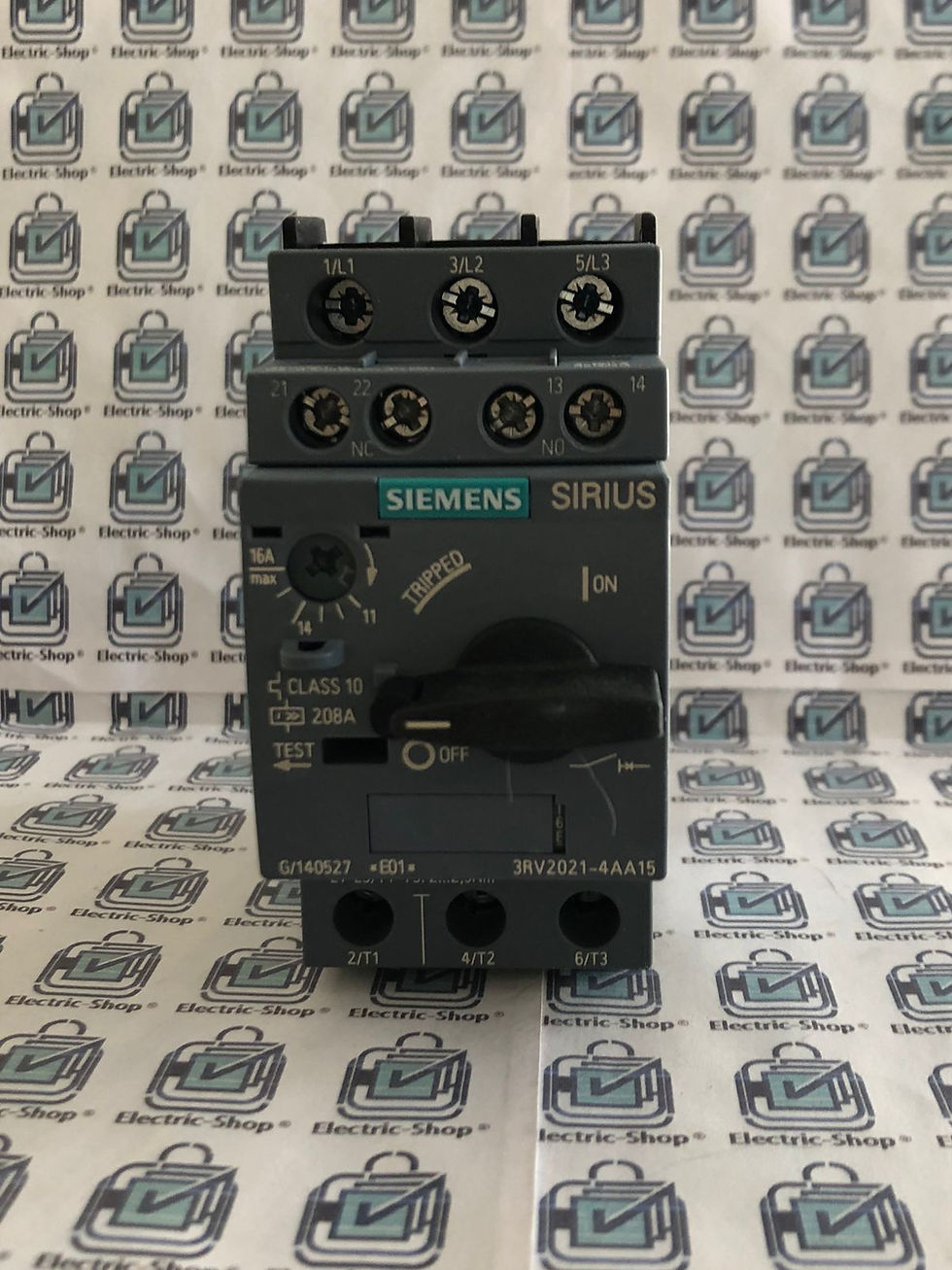 Miniatura: 3RV2021-4AA15 SIEMENS GUARDAMOTOR 10-16A S0 1NA-1NC 3RV20214AA15