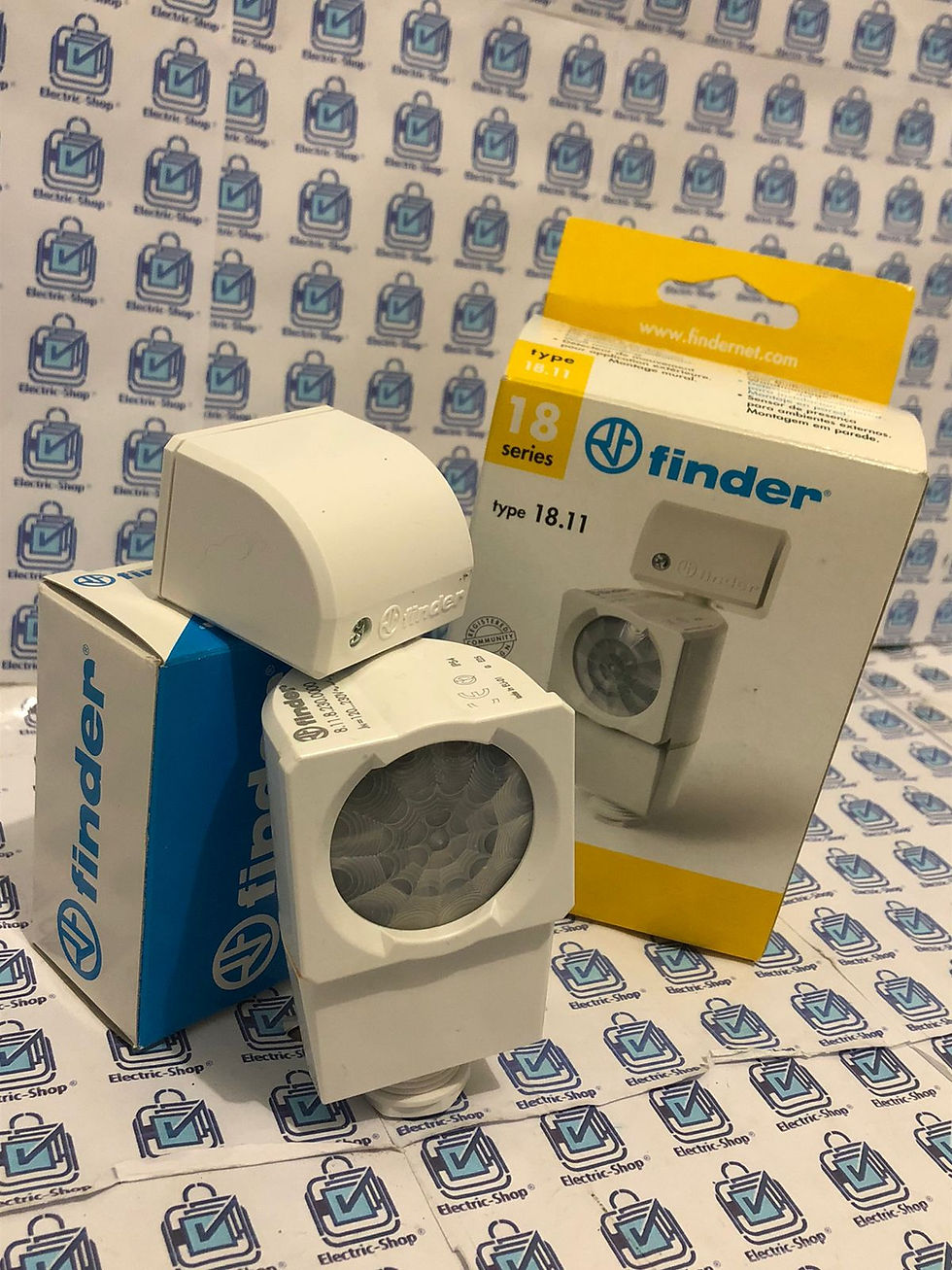 Miniatura: 18.11.8.230.0000 FINDER SENSOR DE MOVIMIENTO PARED EXTERIOR 120/230VAC F18118230