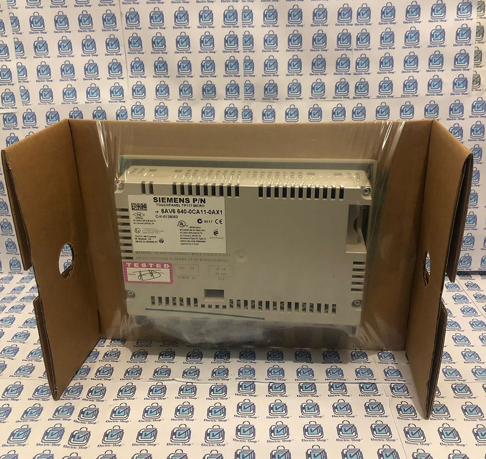 6AV6640-0CA11-0AX1 SIEMENS TP177MICRO PANEL DE OPERADOR P/S7-200 6AV6640