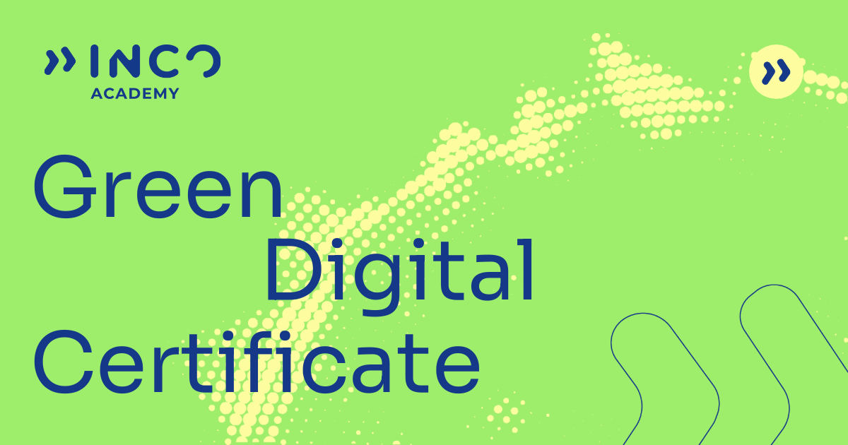 Green Digital Certificate | INCO Academy